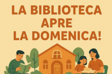 Biblioteca comunale aperta anche di domenica!
